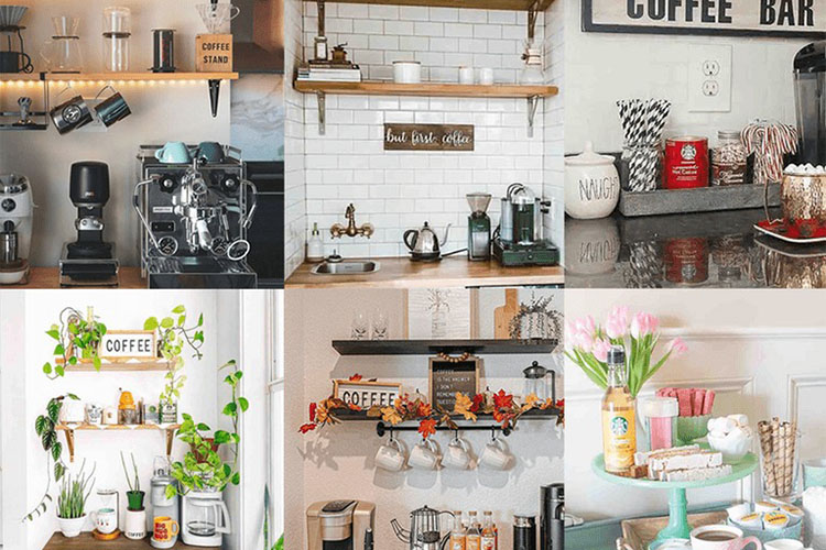 How to set you your very own coffee station at home.