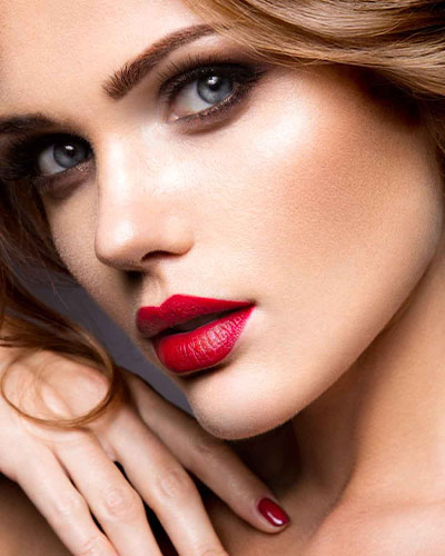 Beauty of lipstick in fashion