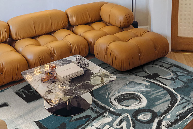 Transform any room into a work of art with Ruggable x Basquiat rugs
