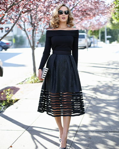FASHION OFF MIDI SKIRT