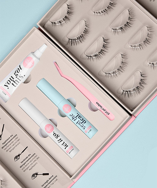 1. Natural Collection Lashes