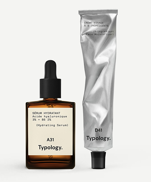 2. Typology Moisturizers and Oils