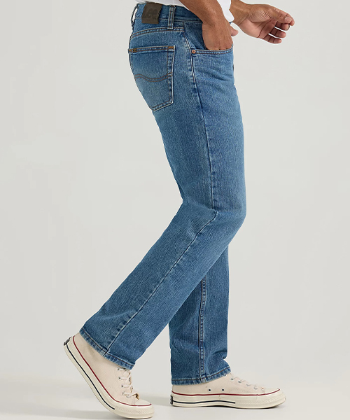 Lee Men's Regular Fit Straight Leg Jeans